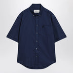 Ami Paris Ink blue boxy Ami De Coeur shirt