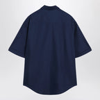 Ami Paris Ink blue boxy Ami De Coeur shirt