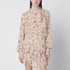 ISABEL MARANT Étoile Beige blouse with floral print