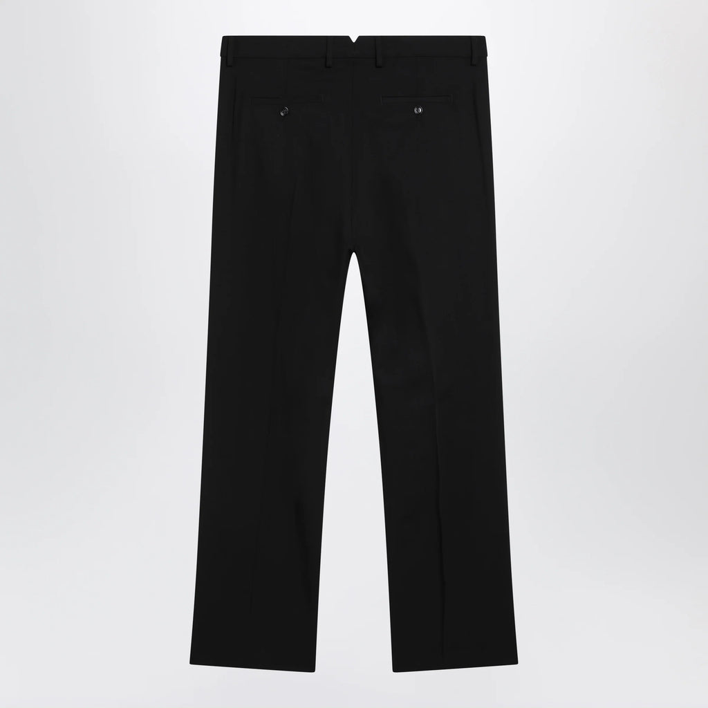 Ami Paris Black trousers in wool gabardine