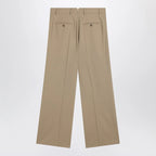 Ami Paris Beige wool trousers