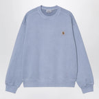 Carhartt WIP Nelson Gentle Blue/Garment dyed sweatshirt