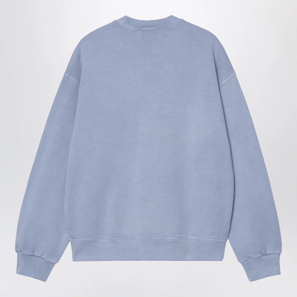 Carhartt WIP Nelson Gentle Blue/Garment dyed sweatshirt