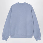 Carhartt WIP Nelson Gentle Blue/Garment dyed sweatshirt