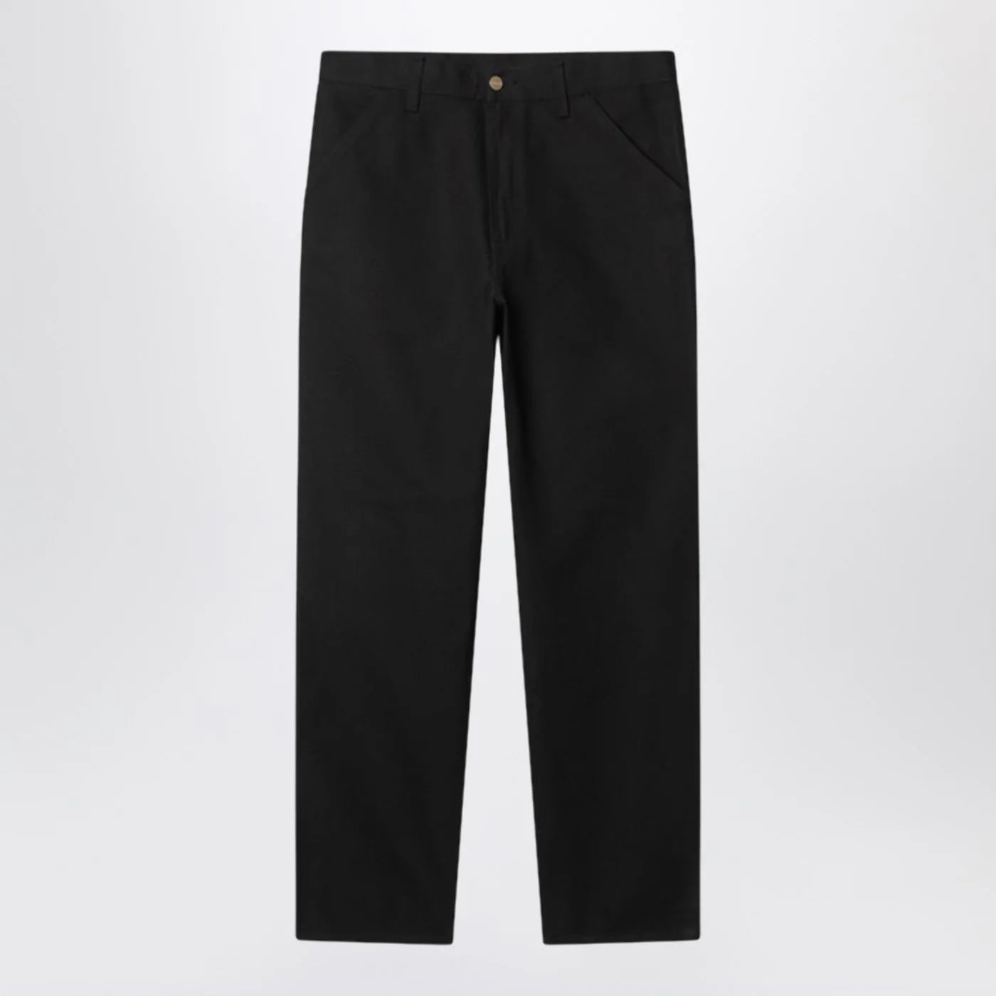 Carhartt WIP Single Knee Pant Black Rinsed in organic cotton