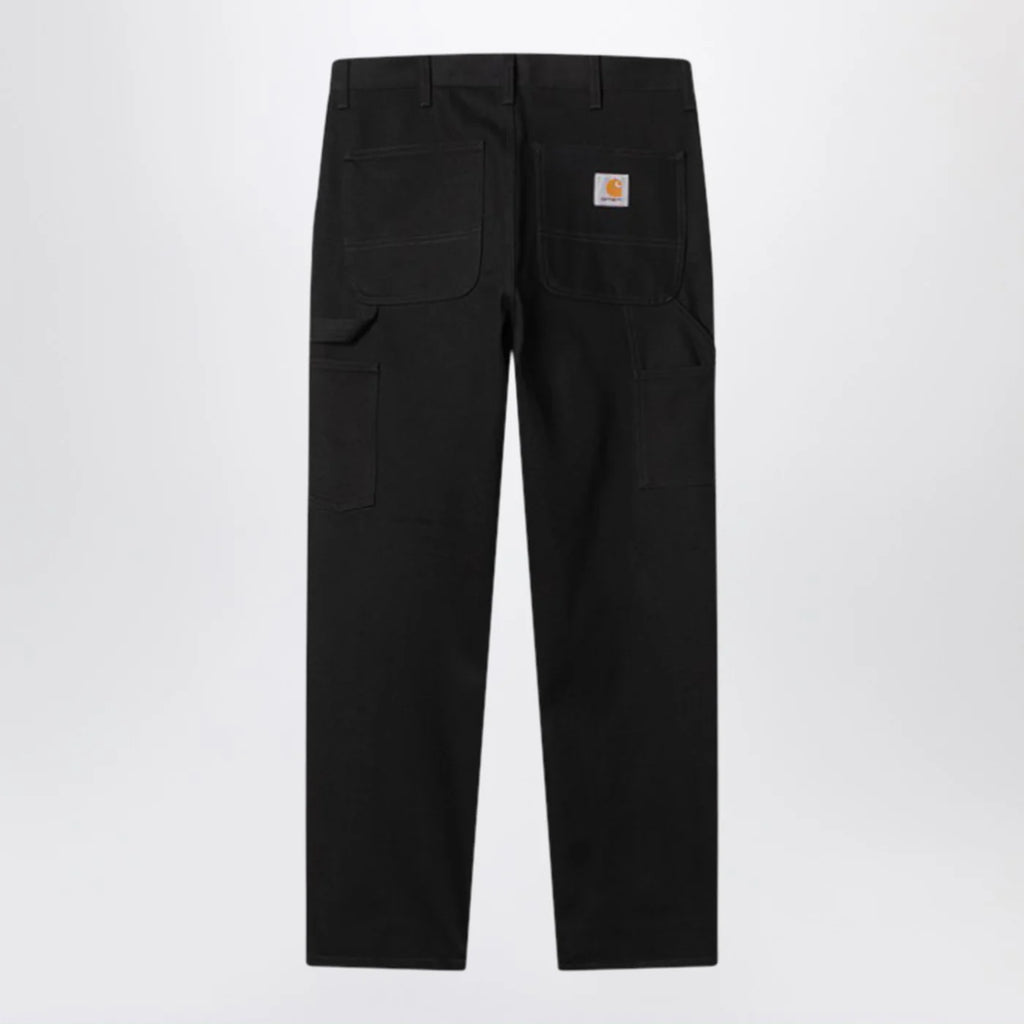 Carhartt WIP Single Knee Pant Black Rinsed in organic cotton