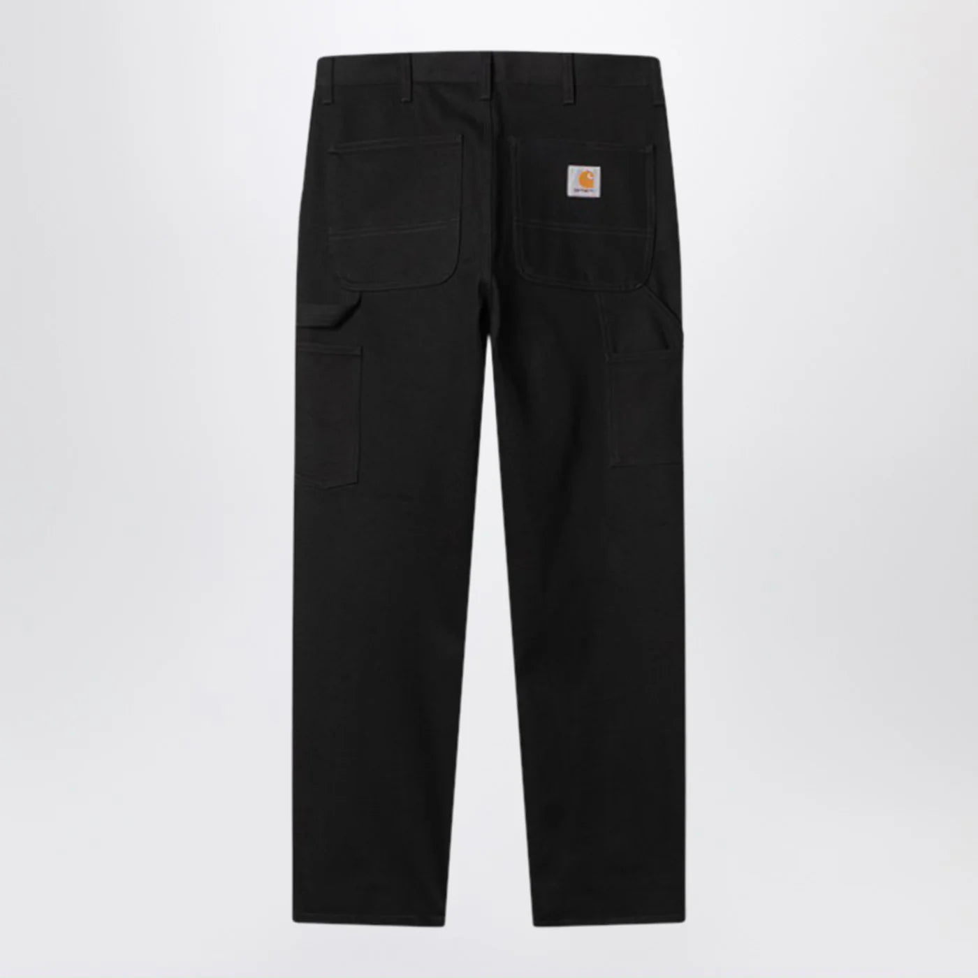 Carhartt WIP Single Knee Pant Black Rinsed in organic cotton