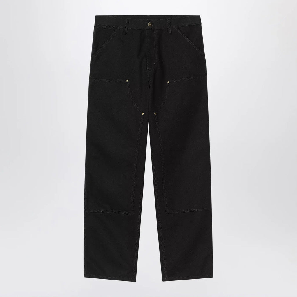 Carhartt WIP Black Rinsed Double Knee Pant