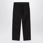 Carhartt WIP Black Rinsed Double Knee Pant