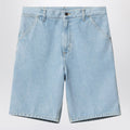 Carhartt WIP Single Knee Shorts Blue