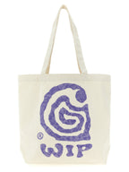Carhartt Wip Canvas Graphic Tote Shopping Bag