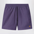 Carhartt WIP Calla purple Chase swim trunks