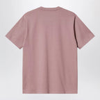 Carhartt WIP S/S Hudson Pocket T-Shirt in Daphne colour
