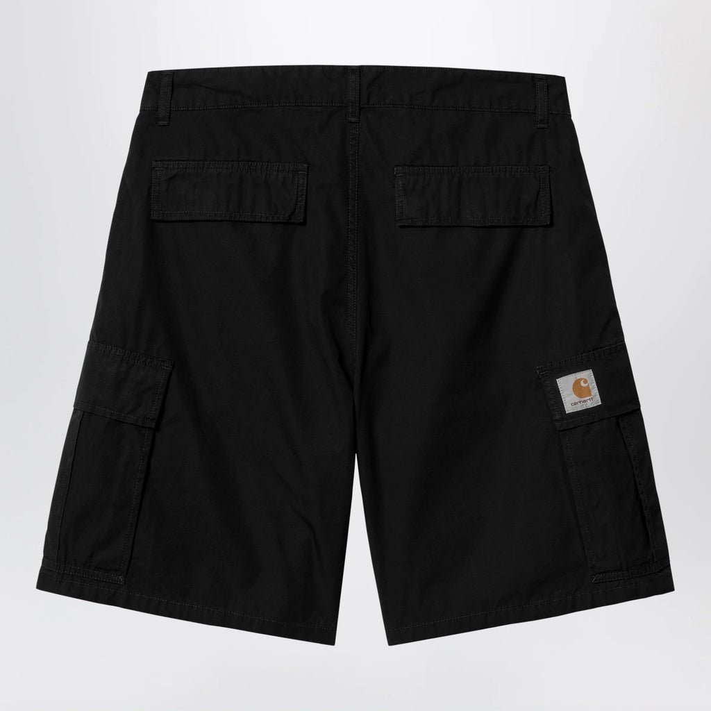 Carhartt WIP Cole Cargo Shorts Black/Garment dyed