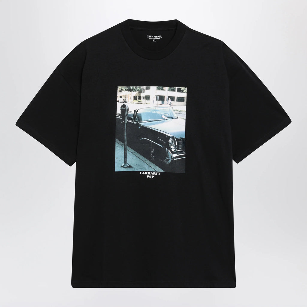 Carhartt WIP S/S Warm Views T-shirt in organic cotton, black