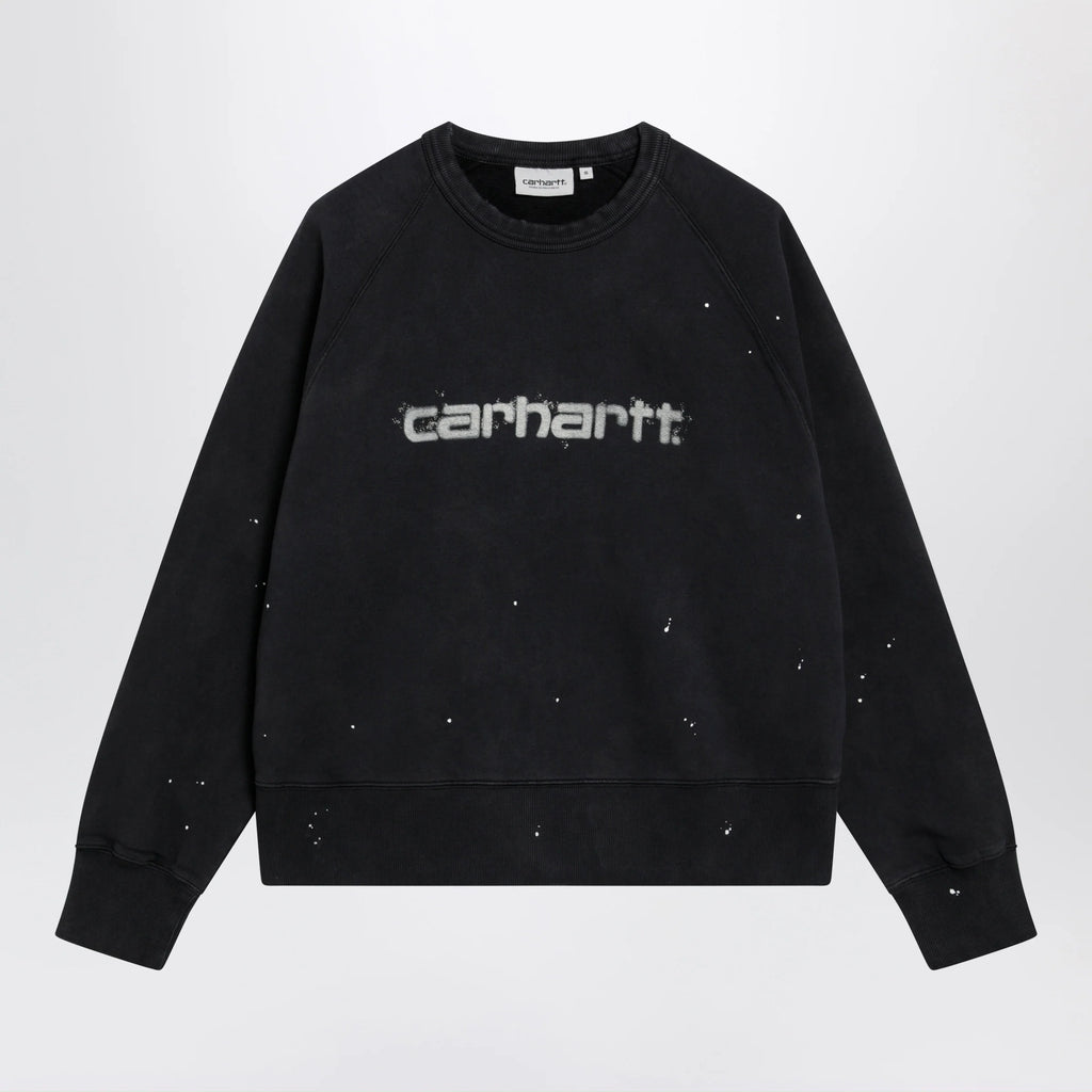 Carhartt WIP Women’s Painter sweatshirt in brushed cotton, black