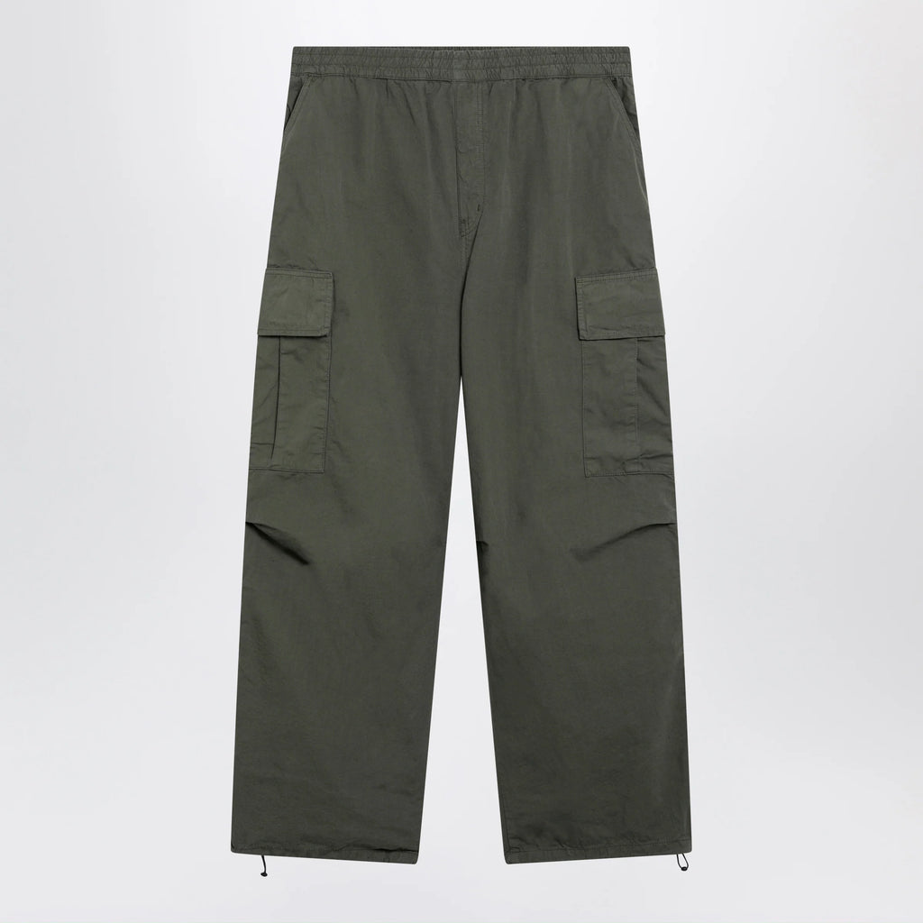 Carhartt WIP Mandler cargo trousers in military green cotton poplin