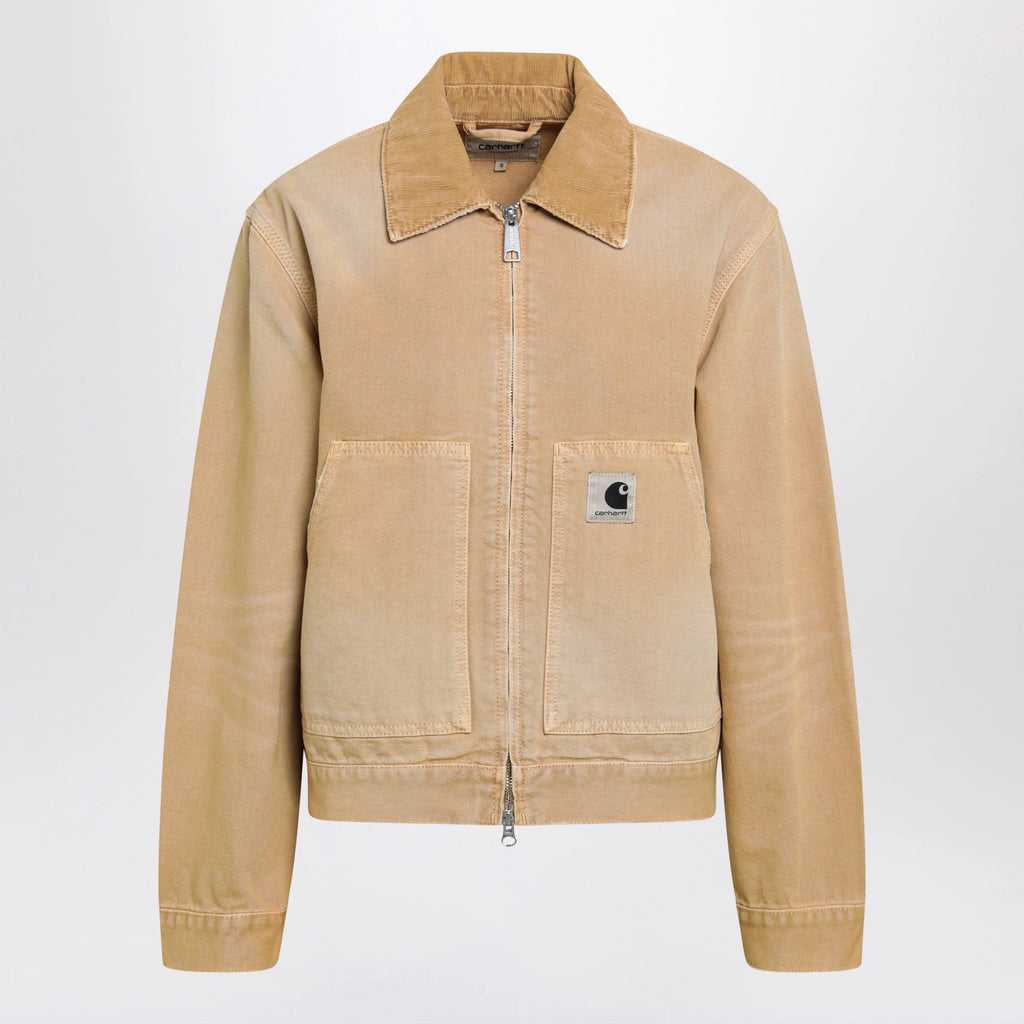 Carhartt WIP Women's OG Arcan jacket in Dearborn canvas dusty brown
