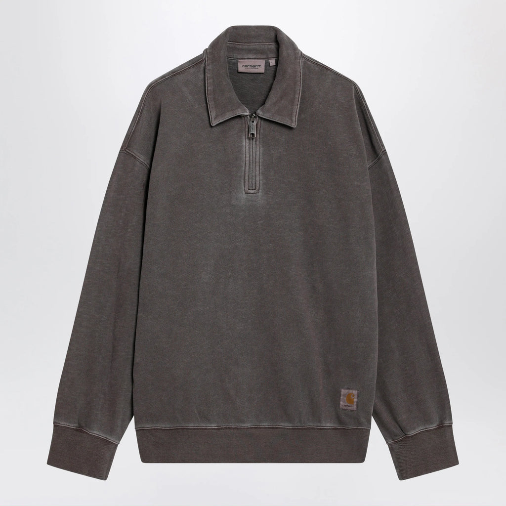 Carhartt WIP Harper polo in heavy cotton jersey, tobacco