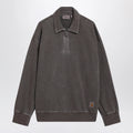 Carhartt WIP Harper polo in heavy cotton jersey, tobacco