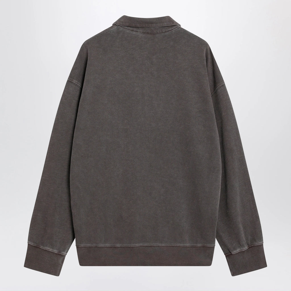 Carhartt WIP Harper polo in heavy cotton jersey, tobacco