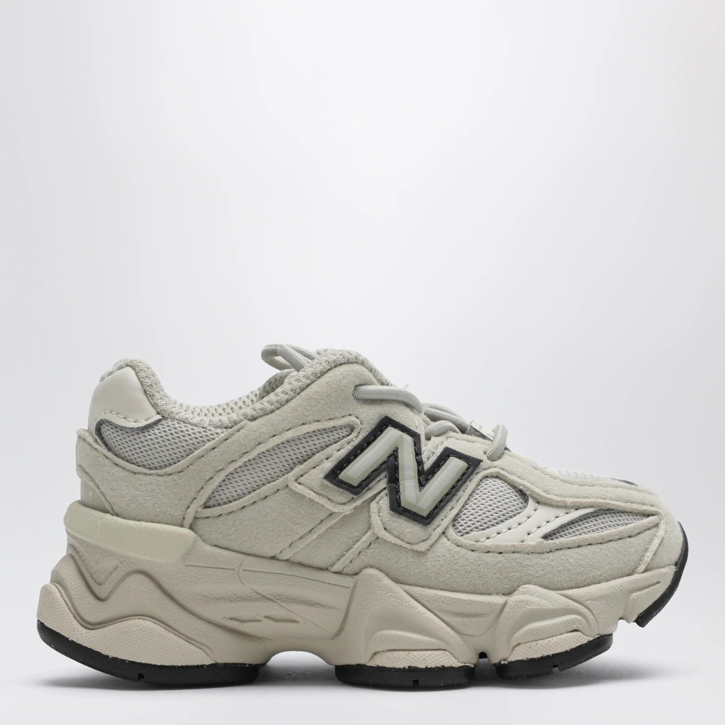 New Balance 9060 Shipyard/Linen Sneakers in mesh and suede
