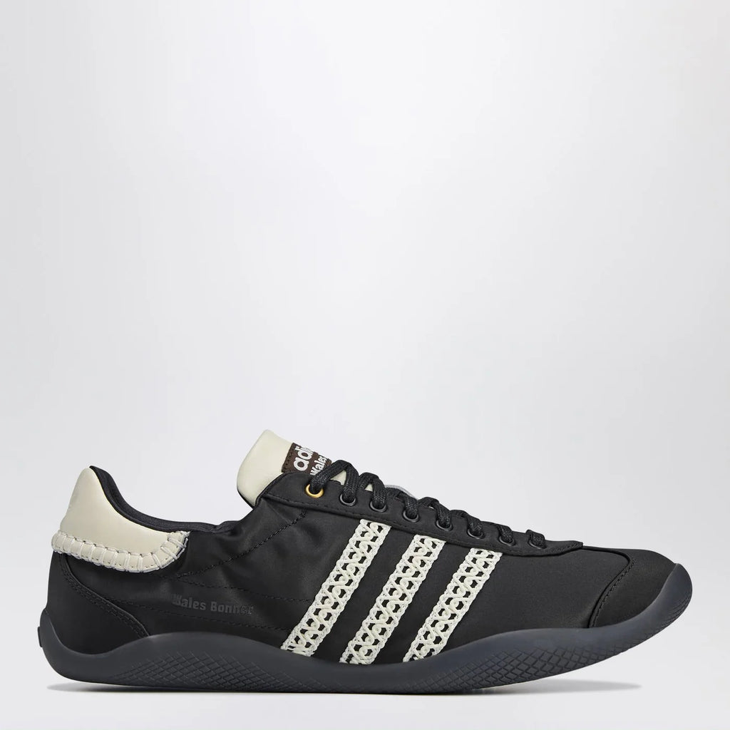 adidas by Wales Bonner Sneakers WB Karintha Lo Satin Core Black/Dark Brown/Cream White