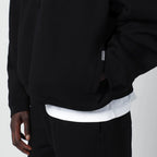 Represent Black zip-up hoodie