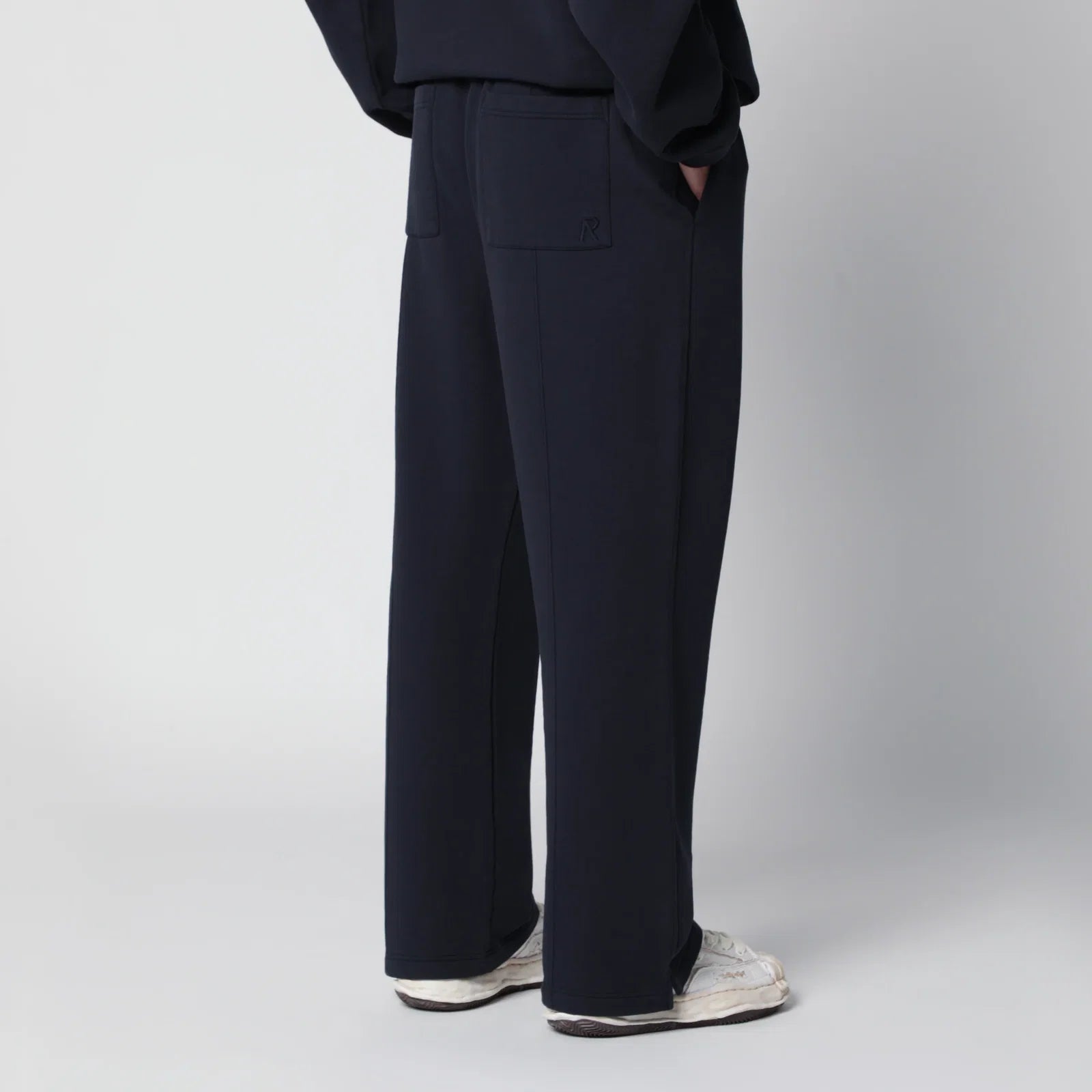 Represent Midnight blue cotton jogging trousers