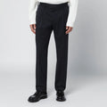 Santaniello Blue wool blend trousers