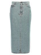 تنورة جينز Moschino Rivets