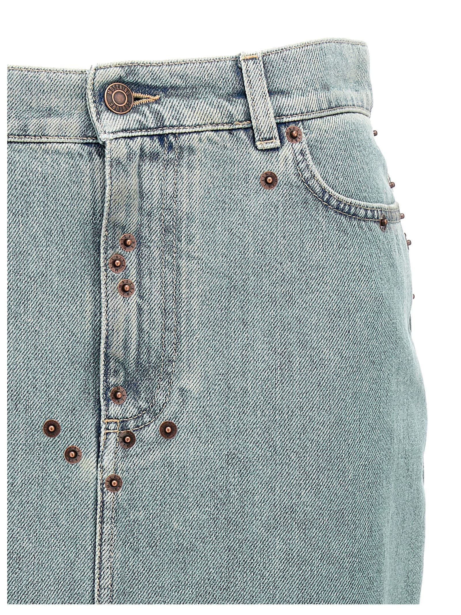 تنورة جينز Moschino Rivets