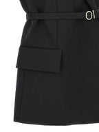 Jil Sander Belt Wool Vest