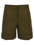 Jil Sander Linen Bermuda Shorts