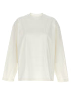 تي شيرت بطبعة شعار Jil Sander