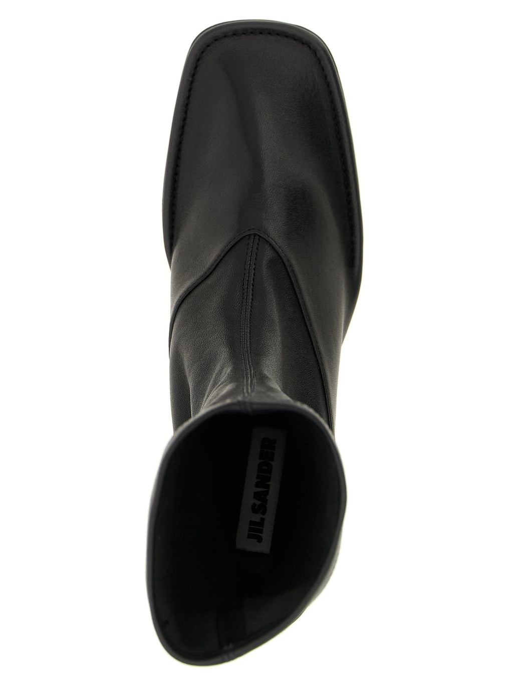 Jil Sander Nappa Ankle Boots
