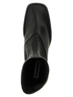 Jil Sander Nappa Ankle Boots