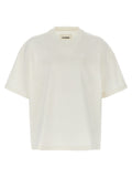 تي شيرت بطبعة شعار Jil Sander
