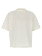تي شيرت بطبعة شعار Jil Sander