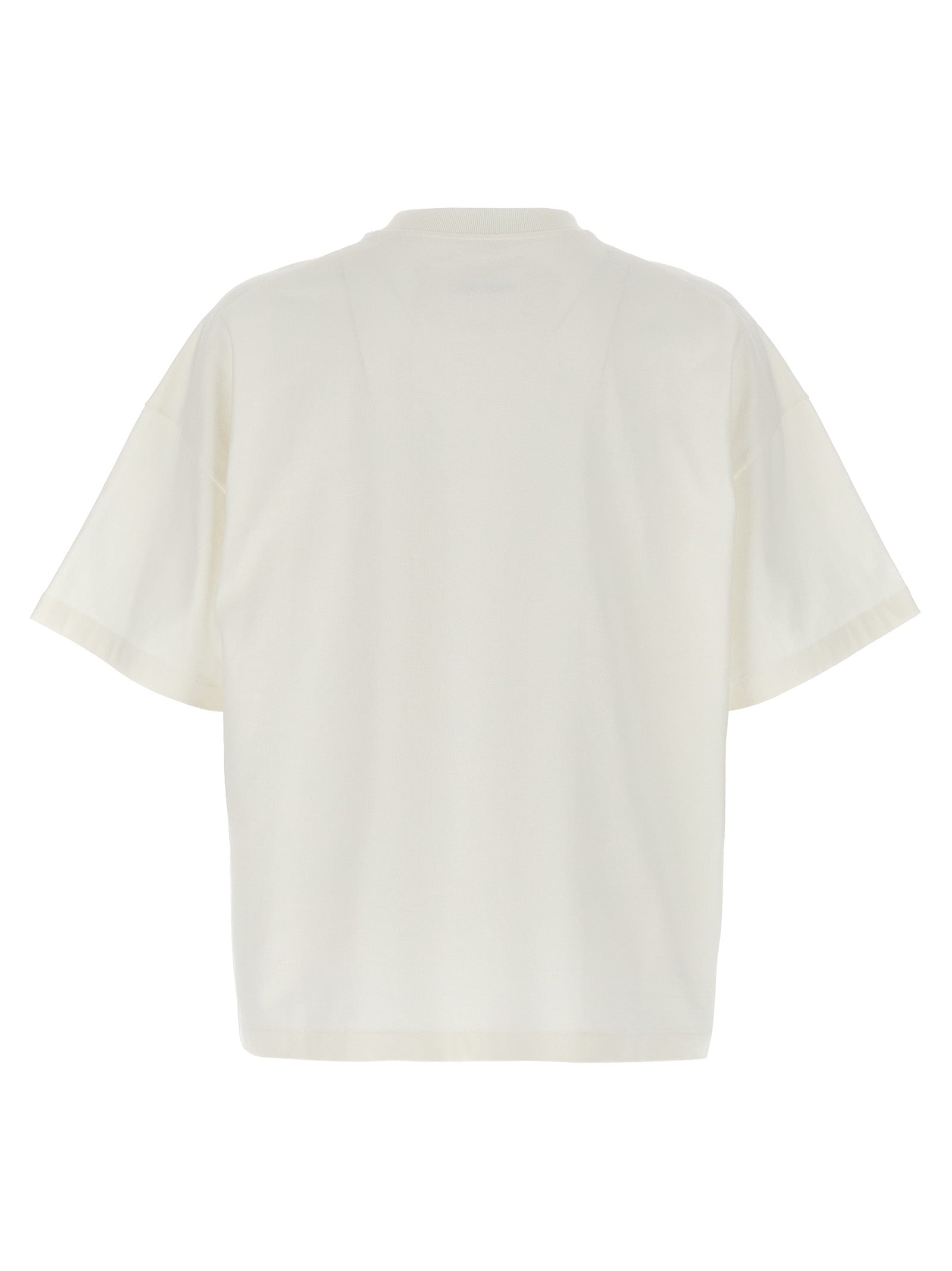 تي شيرت بطبعة شعار Jil Sander