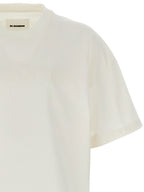 تي شيرت بطبعة شعار Jil Sander