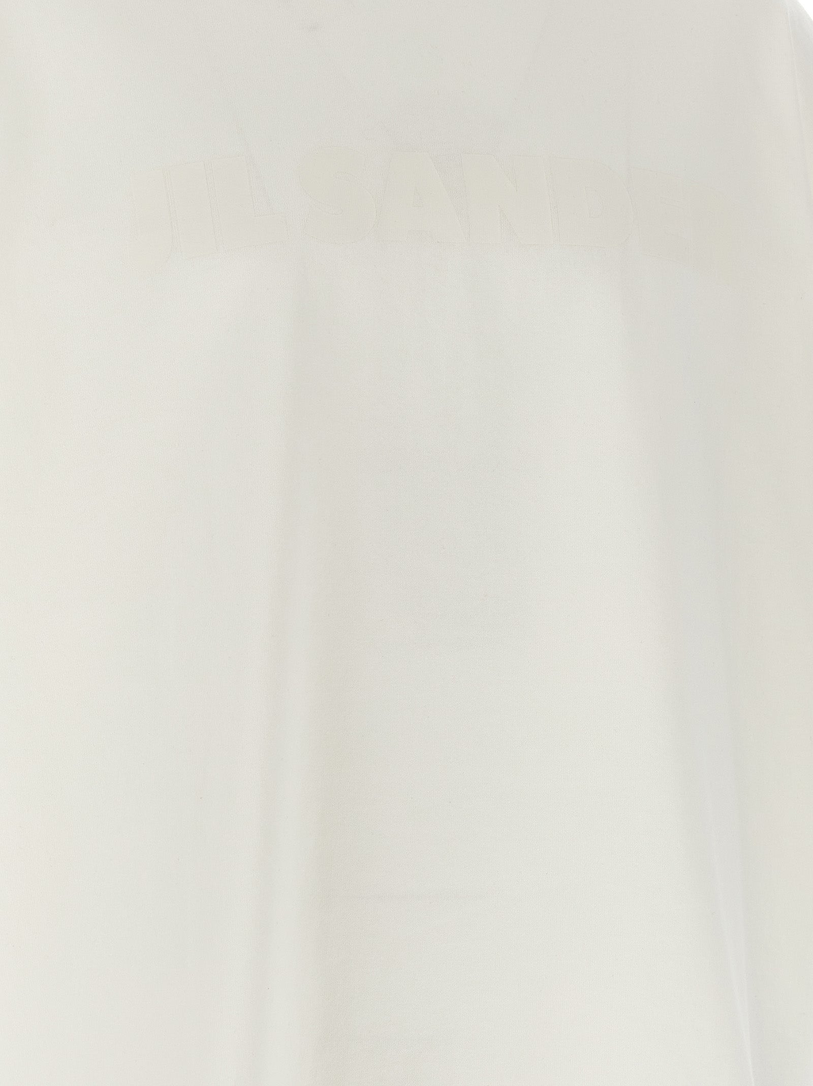 تي شيرت بطبعة شعار Jil Sander