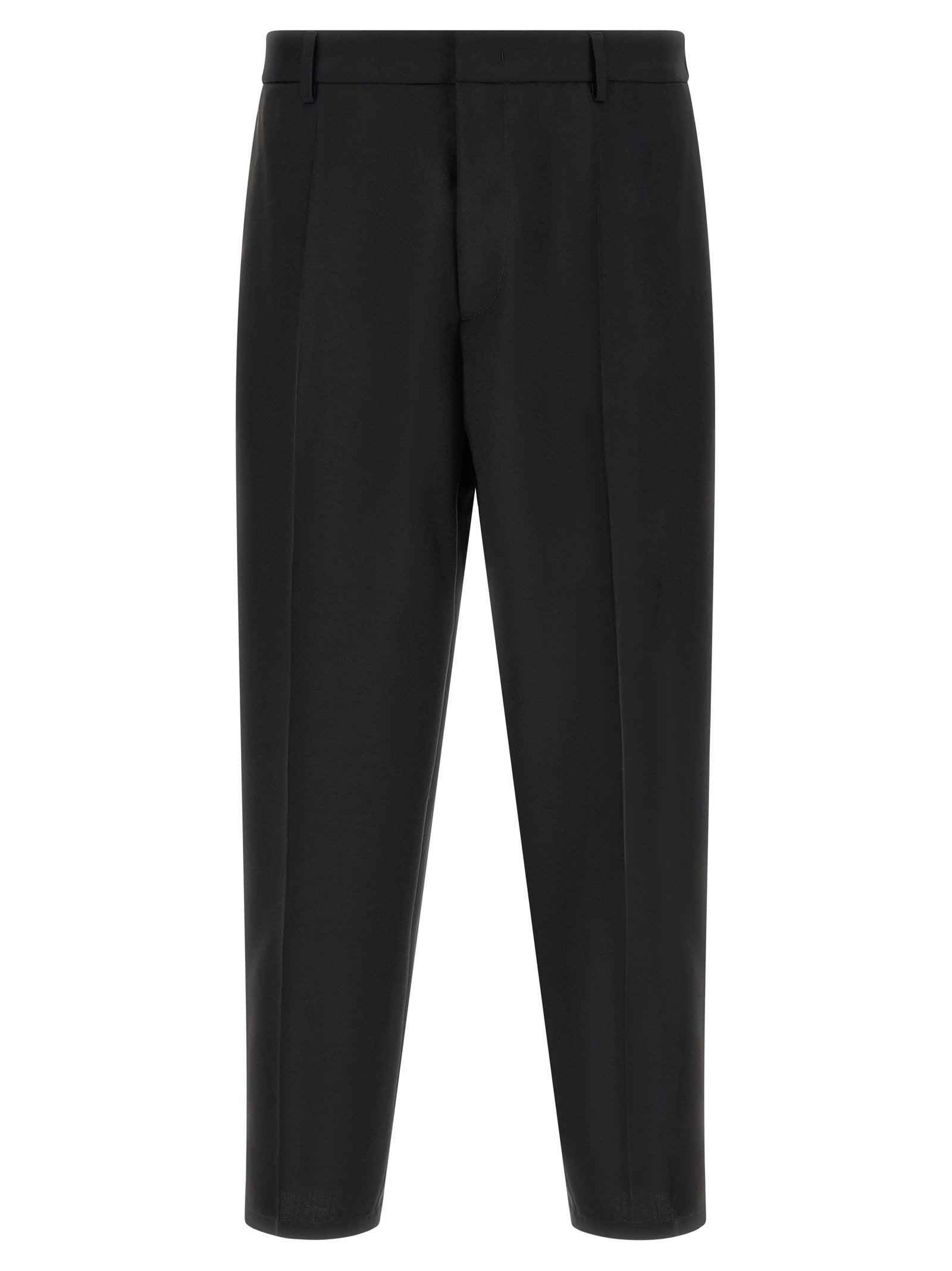 Jil Sander Wool Canvas Pants
