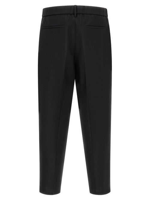 Jil Sander Wool Canvas Pants