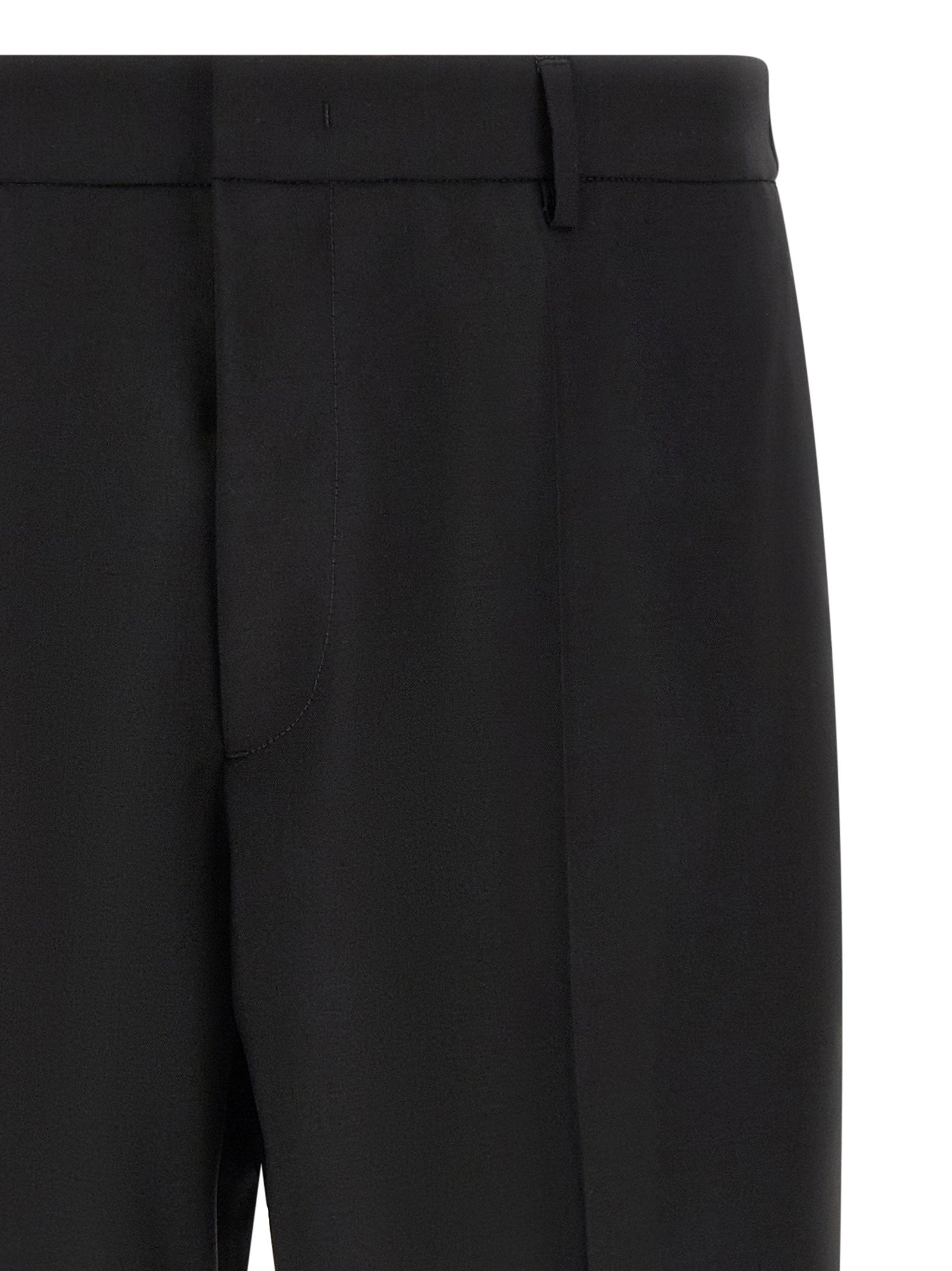 Jil Sander Wool Canvas Pants