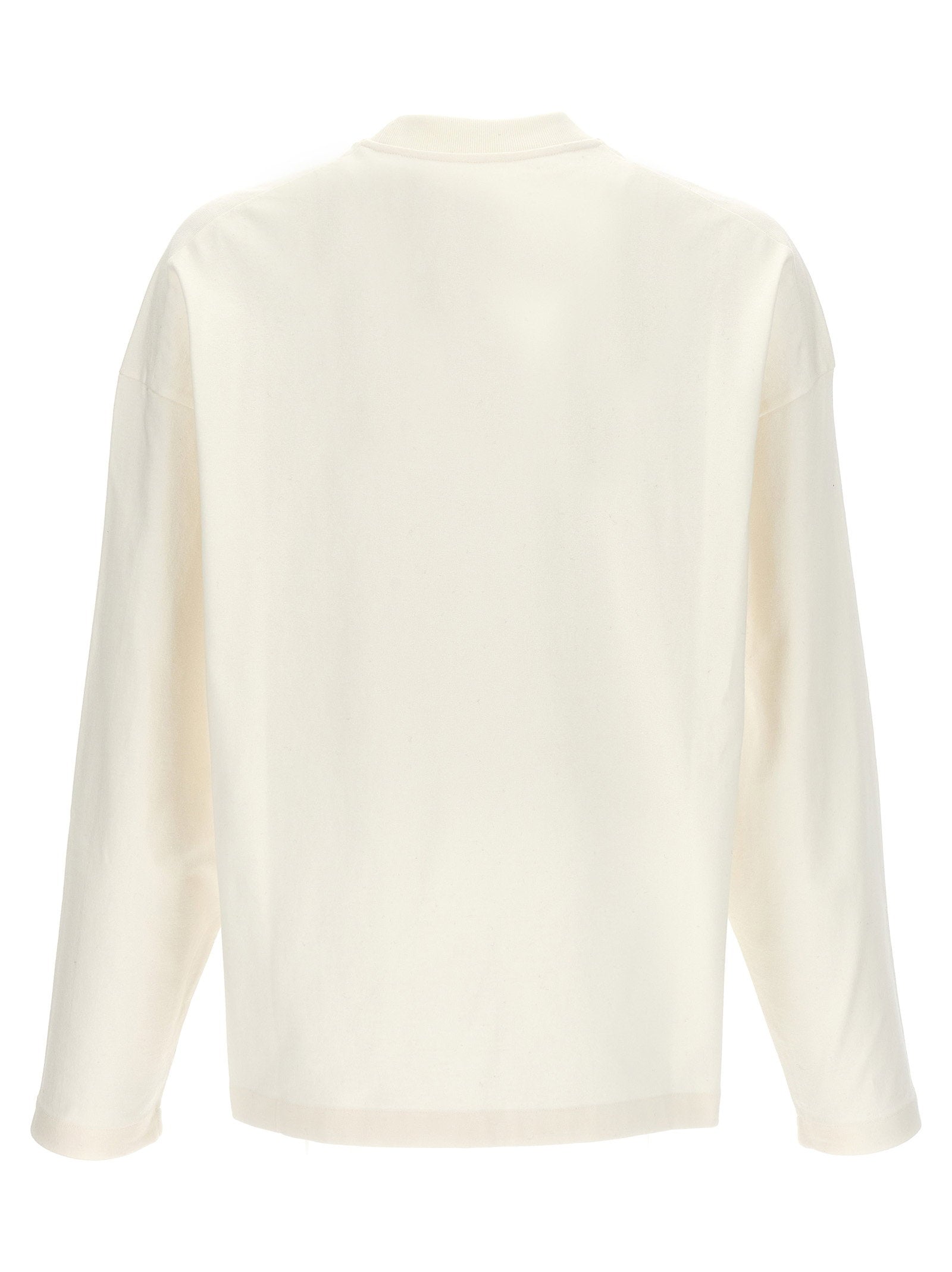 تي شيرت بطبعة شعار Jil Sander