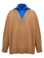 Jil Sander Half Zip Sweater