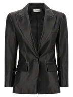 Balmain Leather Blazer