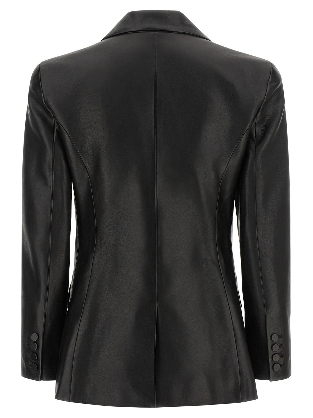 Balmain Leather Blazer