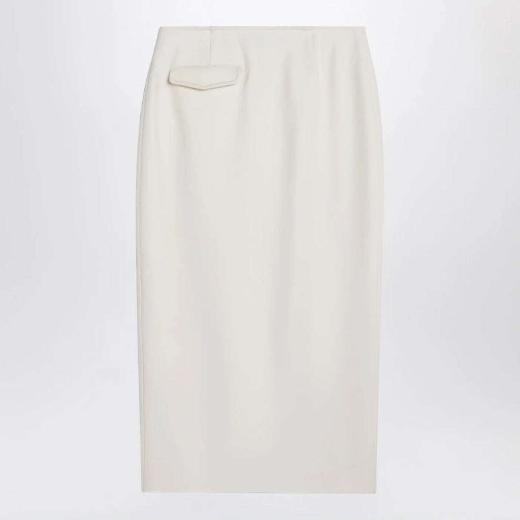Margaux Lönnberg White Jagger midi skirt
